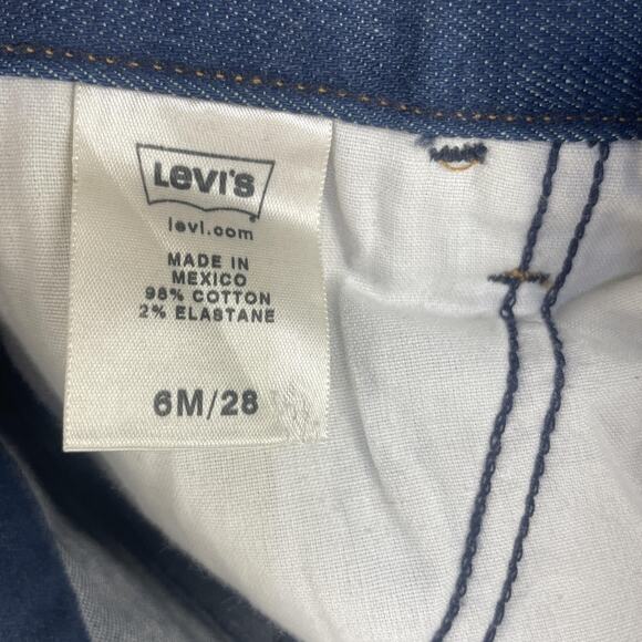 Levi's Jeans Womens 6 Blue 1974 Bell Flare Bell Bottom Orange Tab Stretch Denim - Picture 11 of 16